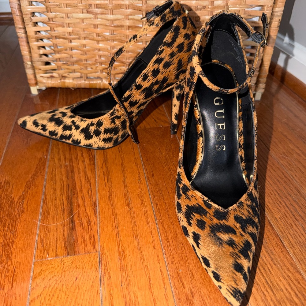 Guess Animal Print Women's Heels Gorgeous